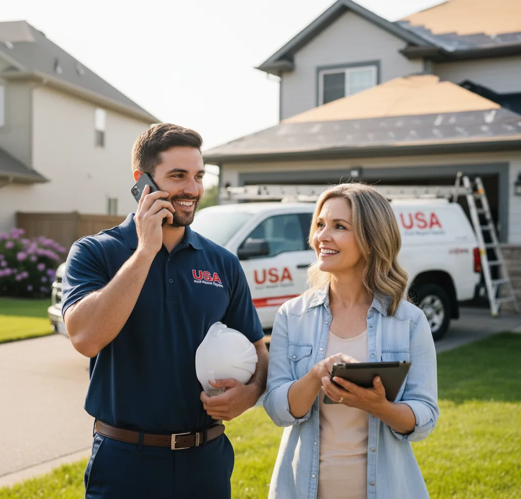 USA Roof Repair Experts customer support in Falfurrias